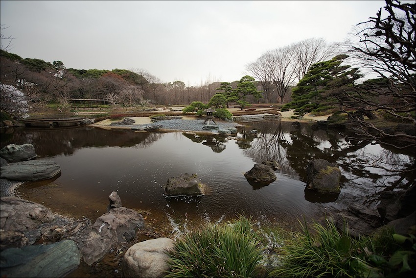 Восточный императорский сад — in Tokyo, Japan.