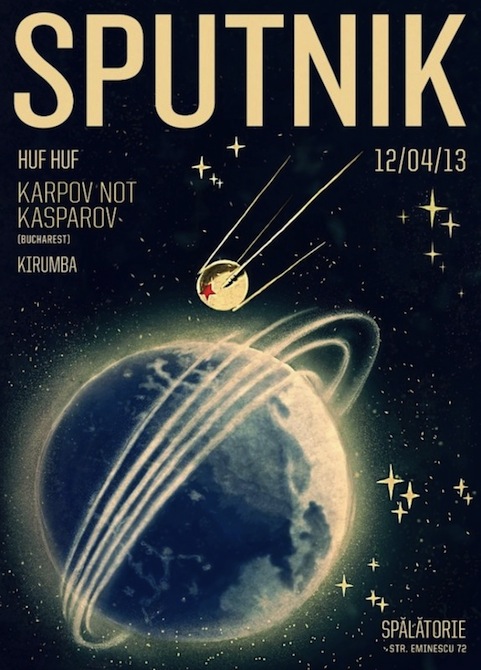 POP-UP BAR ”JOC”: SPUTNIK w/ KARPOV NOT KASPAROV