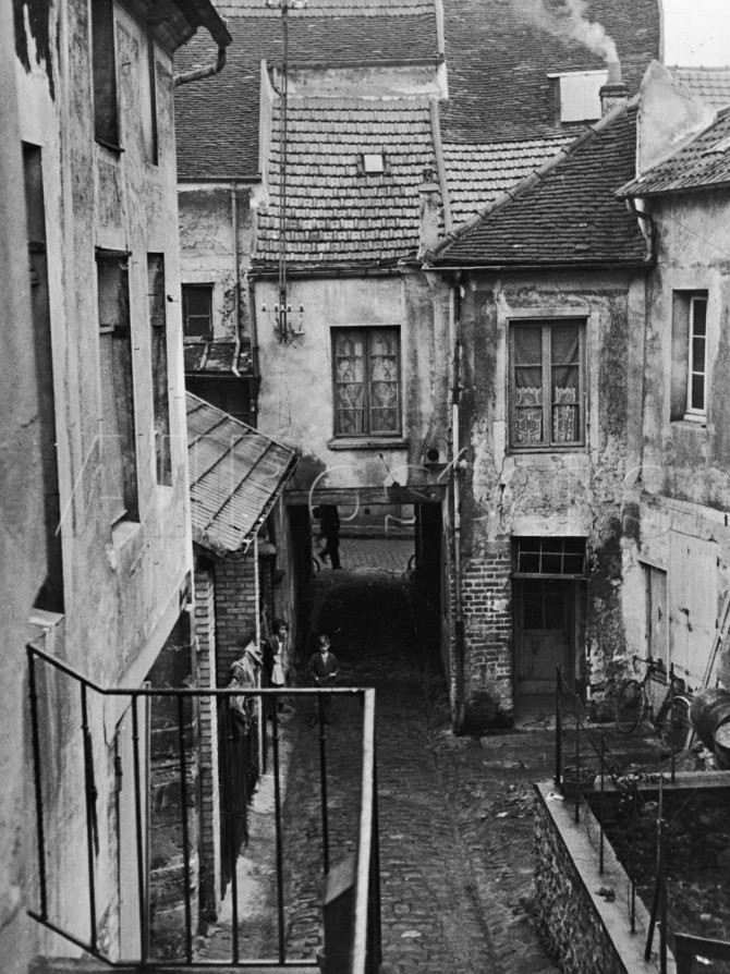 Back View of the House at Corneilles-En-Parisis Where Daguerre was Born Kitrosser