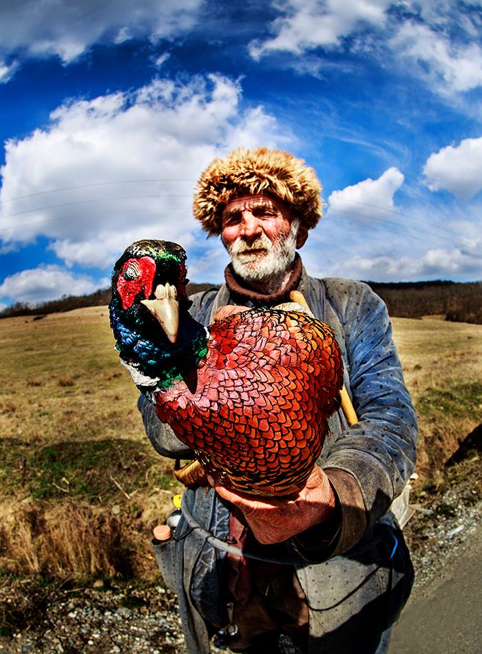 portret cu fazan, фото Сорина Онишору