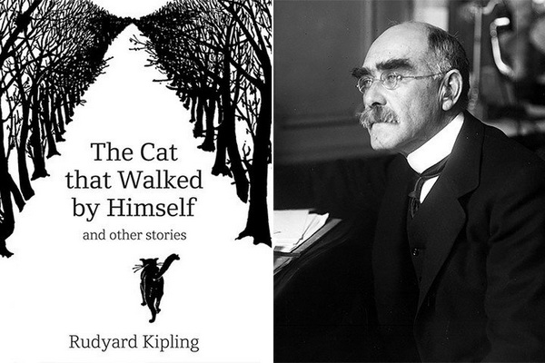 Редьярд Киплинг и его знаменитая история про кошку, которая гуляла сама по себе. 