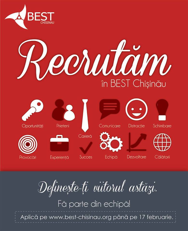 BEST-Chișinău-Recrutează