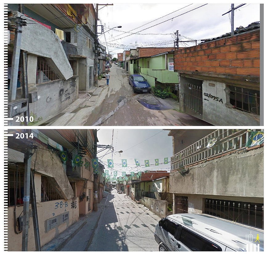 Rua Trés Arapongas, São Paulo, Brazil.