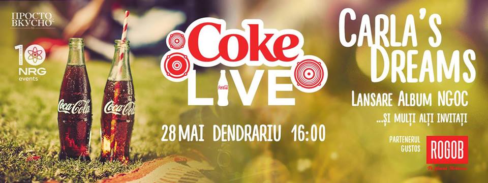 Coke Live-Music &#038; Foodfest – cel mai grandios picnic muzical al anului