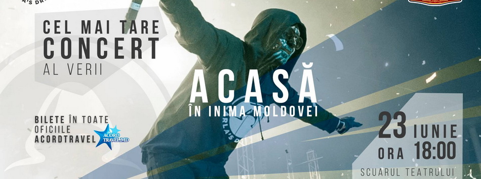 Concert Carla&#8217;s Dreams. Acasă în inima Moldovei