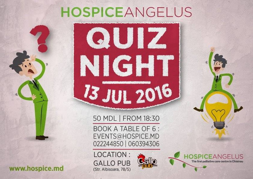 Hospice Angelus Quiz Night July 2016 Locals