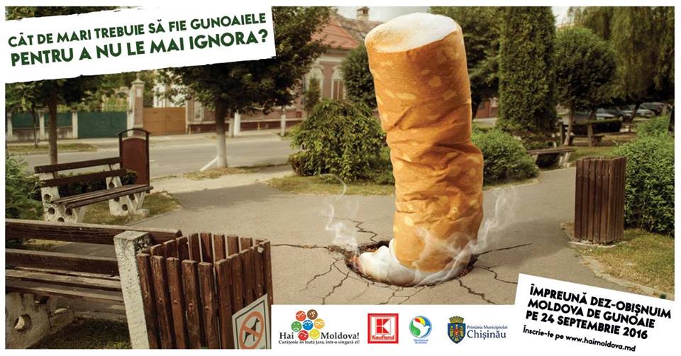 Hai Moldova: наведем чистоту в Кишиневе! На этот раз, за один день!