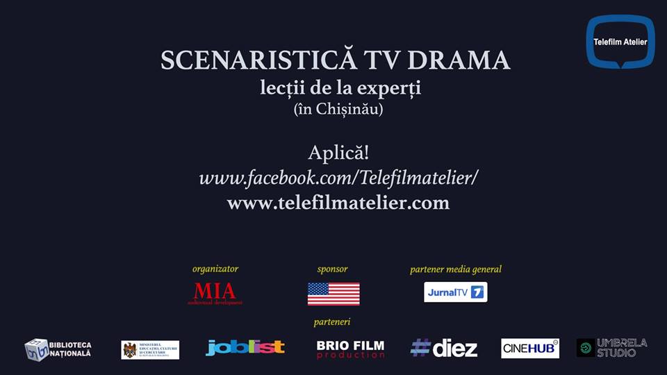 В Кишиневе стартует проект “Телефильм”, посвященный сценаристике