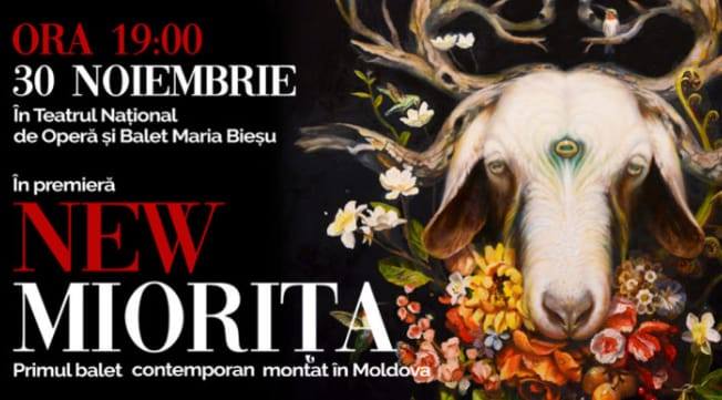 В Кишинёве покажут современный балет “New Miorita”