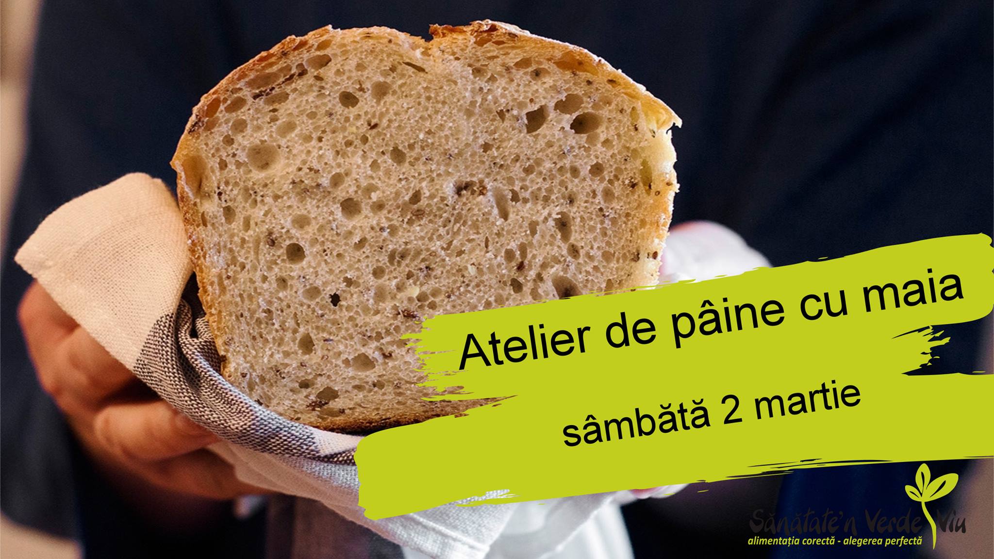 Prepararea pâinii cu maia