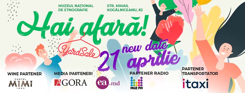 10 причин пойти на предстоящий YardSale 21 апреля &#171;Hai afara&#187;