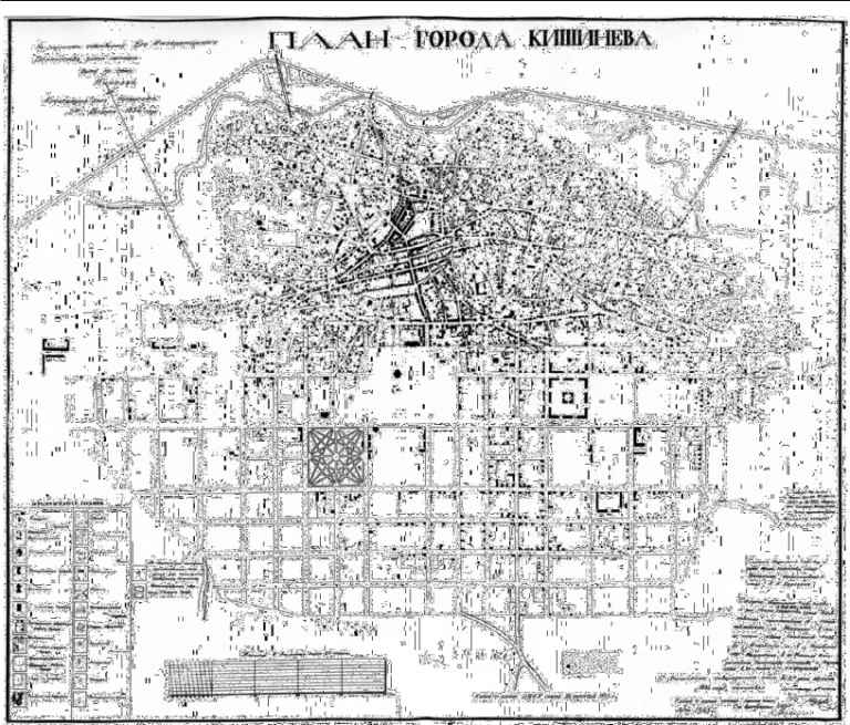 Генеральный план воронежа 1774 года