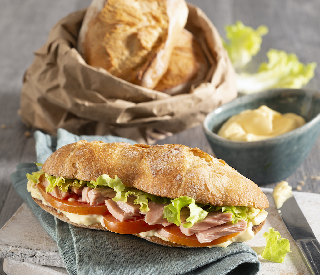 Tomato and mayonnaise tuna sandwich Locals