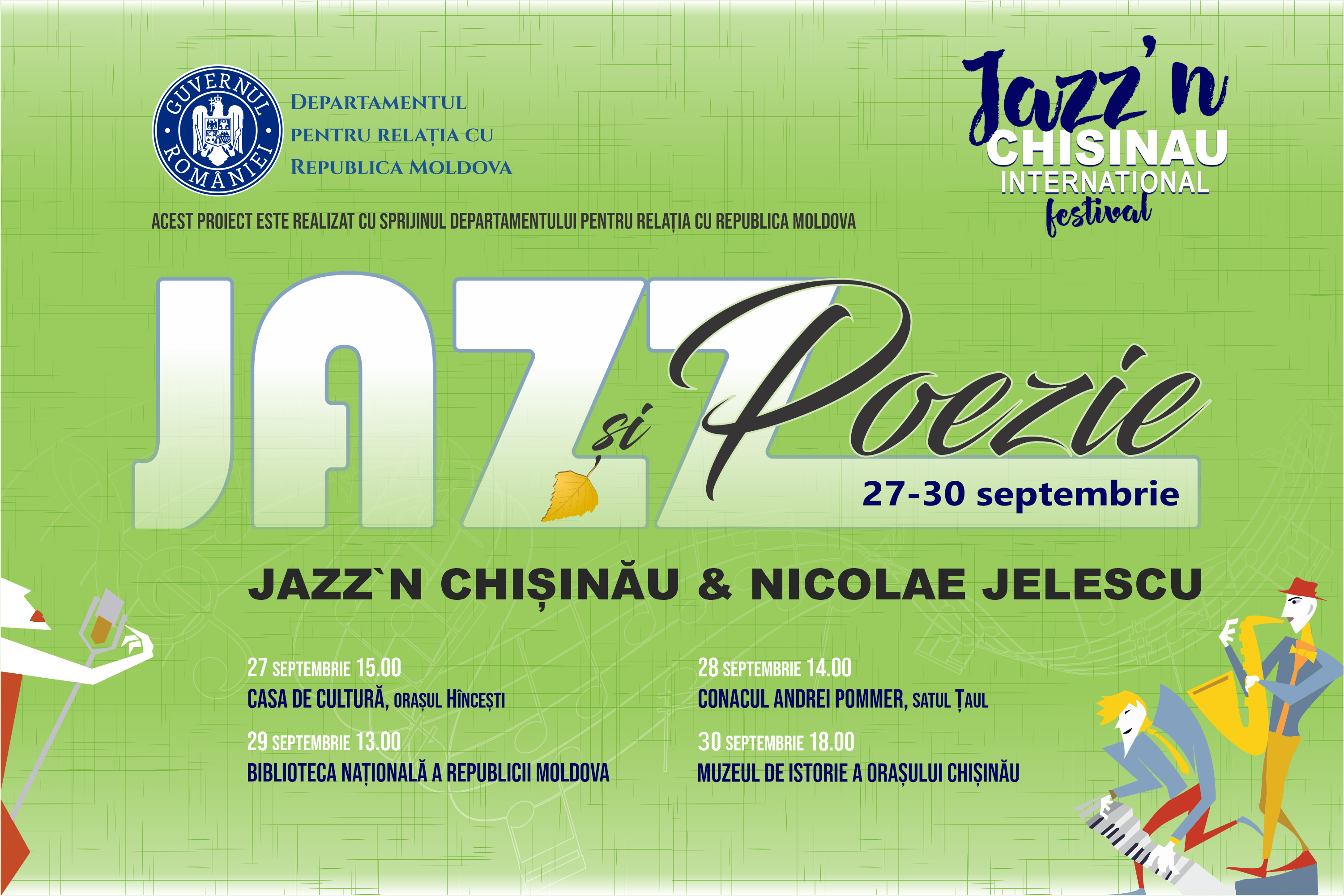 Jazz și poezie la Chișinău