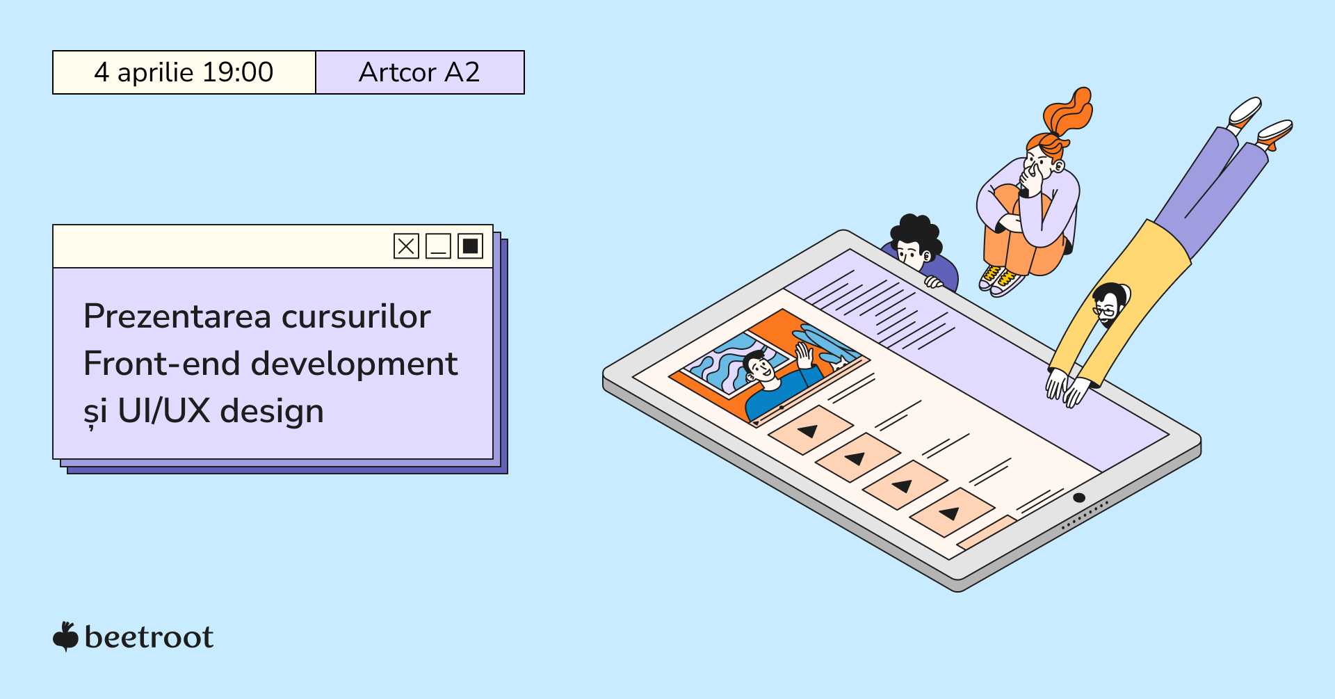 Front-End development sau UI/UX design? Află cum faci alegerea. Prezentarea cursurilor