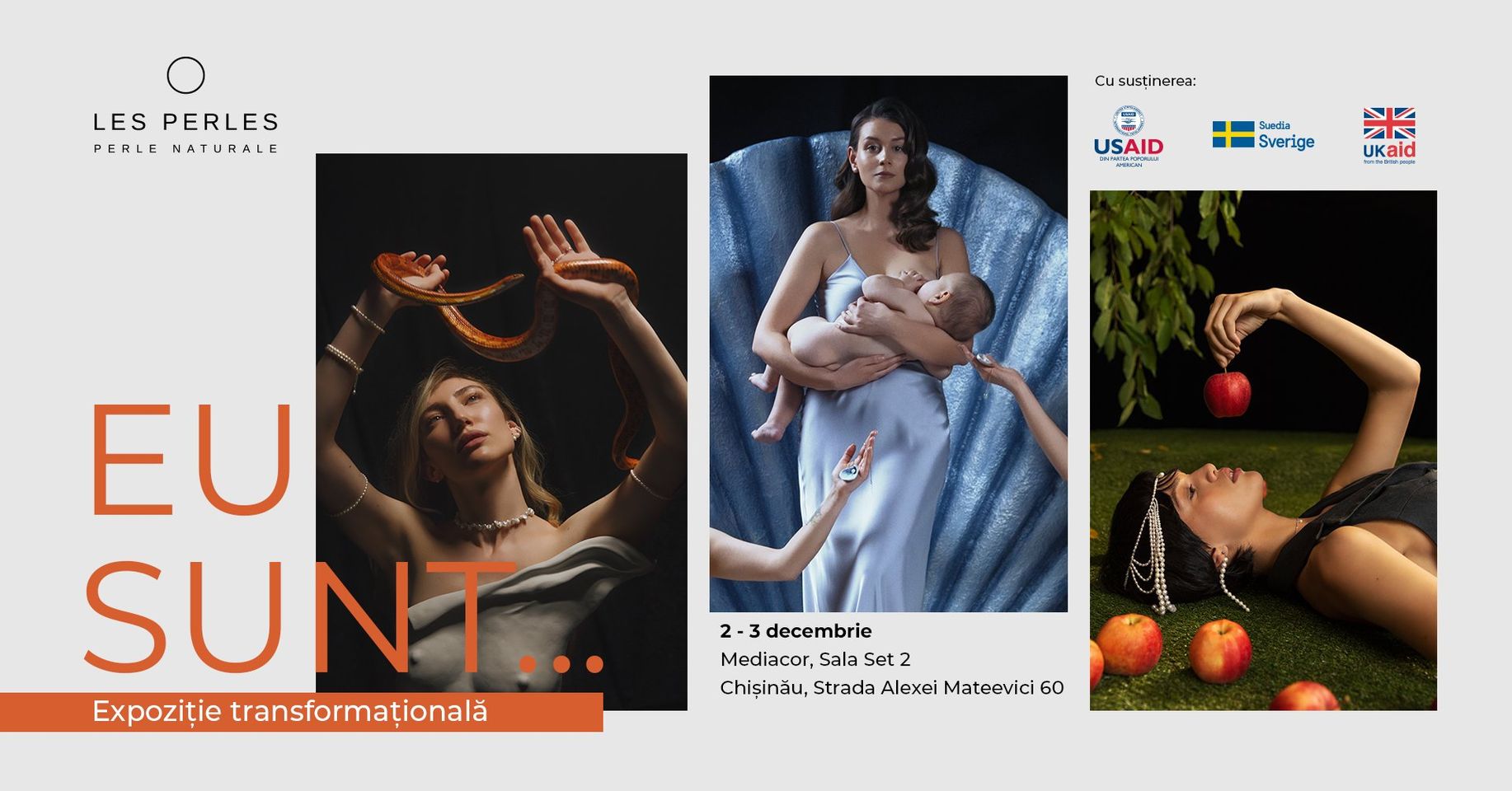 «Eu sunt…» expoziția transformațională