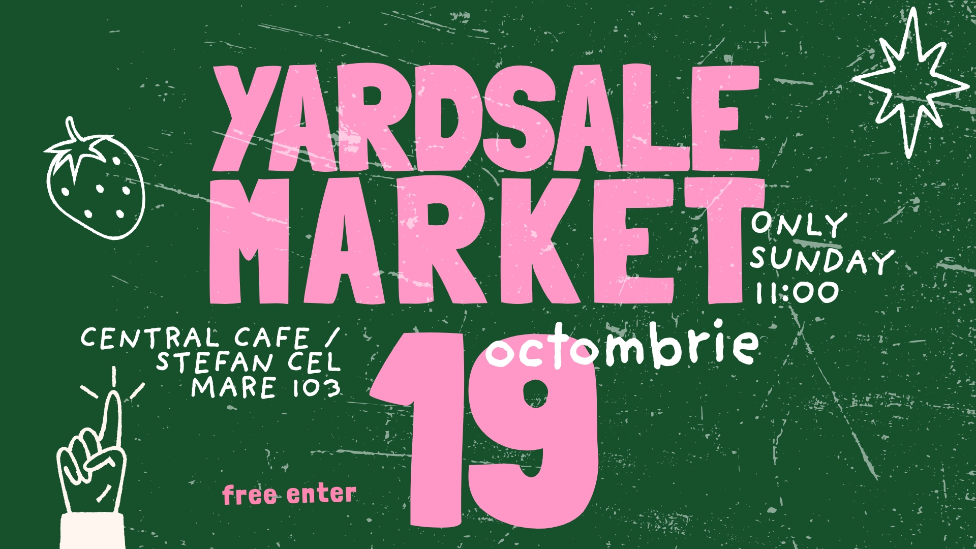 19 октября в центре пройдёт Yardsale Market